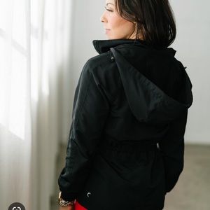 New Zyia drawstring windbreaker Hooded jacket #1